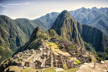 Stickers pour porte Machu Picchu Machu Picchu