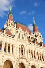 Fototapeta na wymiar Parliament of Hungary