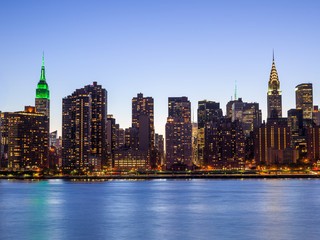 New York City Manhattan buildings skyline 