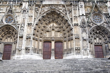 Cathedrale de Saint Maurice (cathedral), Vienne, Rhone Valley, France