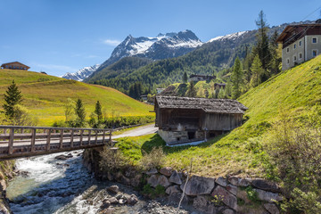 Die Ahr bei Prettau im Hinteren Ahrntal