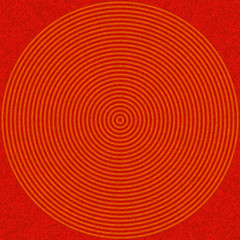 Abstract red circles background