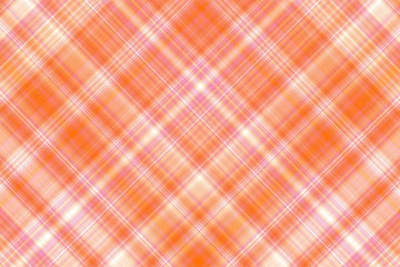 Illustration with white and orange checkered diagonal lines