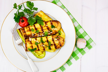 Courgettes Zucchini Grill
