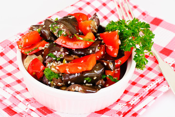 Eggplant Salad with Paprika