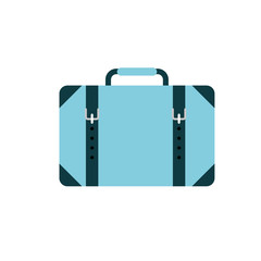 suitcase isolated design 