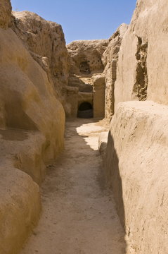 The ruins of the Parthian fortress, Nissa, Turkmenistan