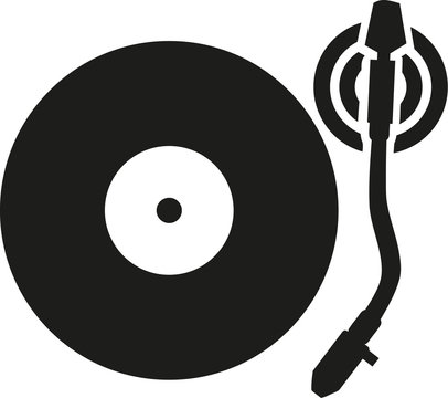 Turntable vinyl record player