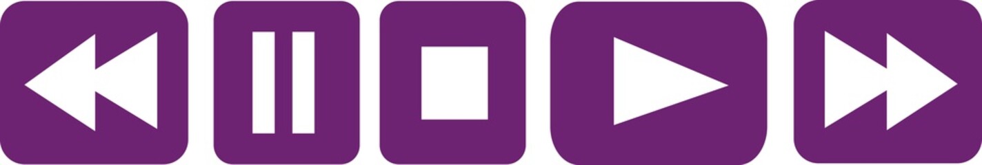 Music player buttons