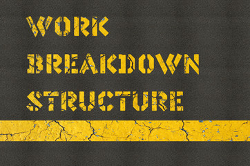 Work Breakdown Structure concept in construction industry