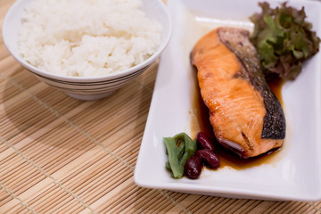 Salmon Teriyaki