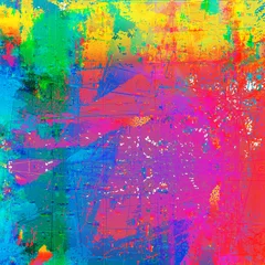  Grunge stijl abstracte kleur splash achtergrond © HAKKI ARSLAN