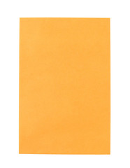 Brown Envelope document isolated on white background