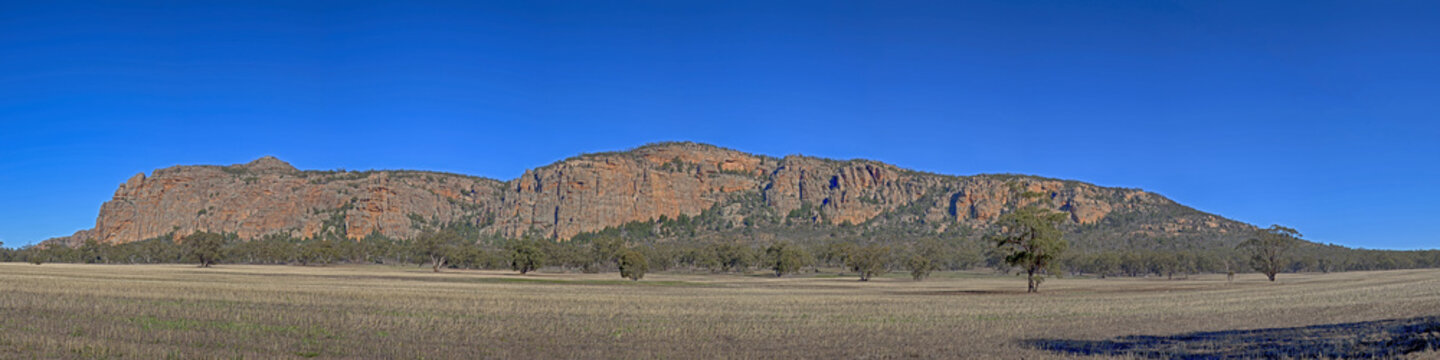 Mt Arapiles in Mt Arapiles National Park, Victoria, Australia