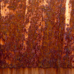 Rusty Zinc grunge background