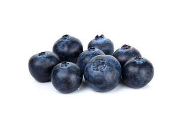 blueberry isolated on the white background