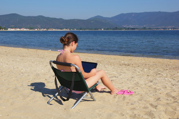 Girl on the Beach