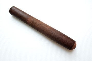 Old wooden pestle