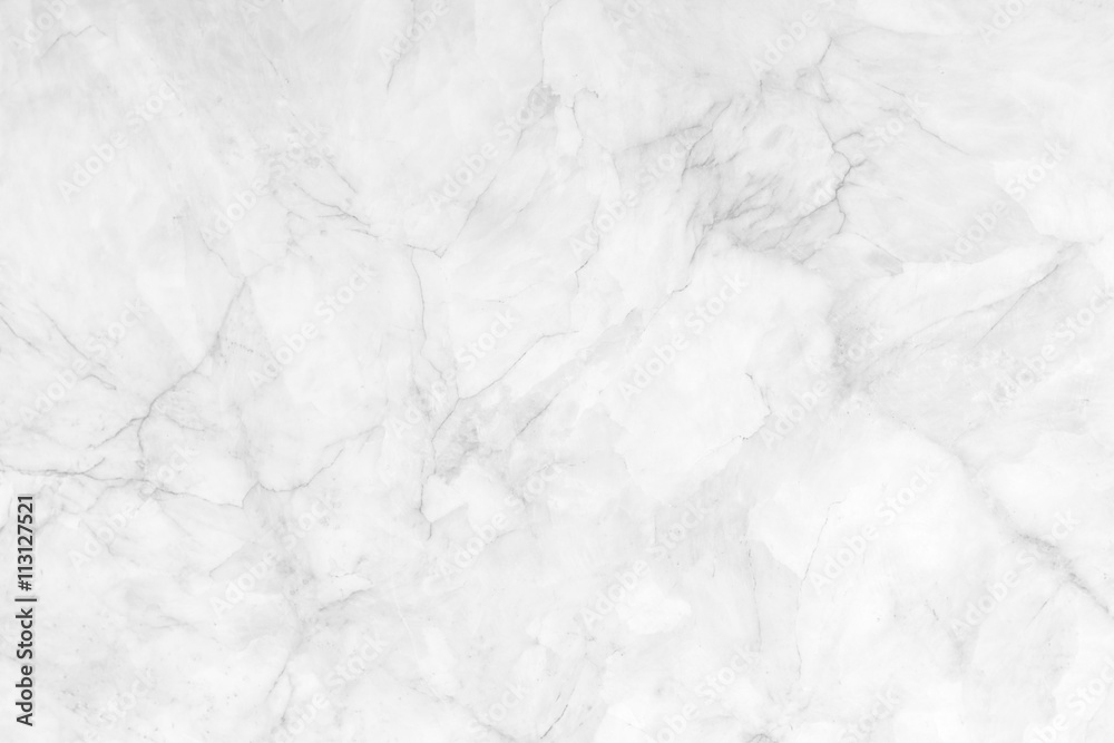 Wall mural white marble texture background, abstract texture for design
