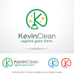 Kevin Clean Letter K Logo Template Design Vector