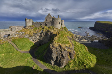 Fototapeta premium Dunluce Castle, Antrim, Northern Ireland