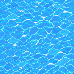 Seamless pattern with Sea water