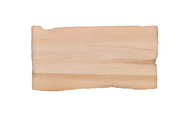 paper wood on isolated 