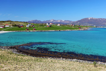 Coast of Lofoten islands, Norway