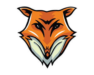 Leadership Animal Logo - Smart Fox Character