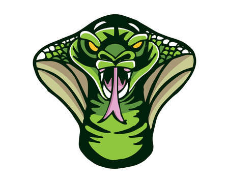 Leadership Animal Logo - Hypnosis Cobra Character