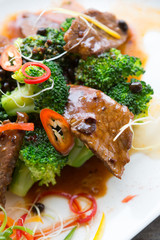 Chinese spicy fried meat