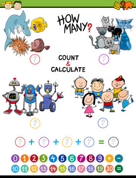 math activity for children