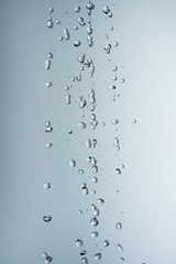 Water drops.