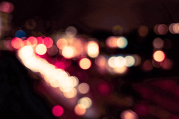 Artistic style - Defocused urban abstract texture background for