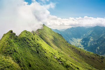 Obraz premium Beautiful mountain summer landscape in the alps, Austria