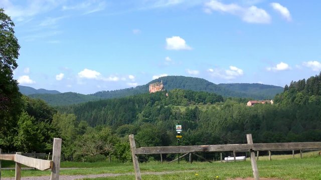 Burg Fleckenstein, Elsass
(Elsass 01)