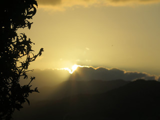 Fototapeta premium Clouds with silver lining