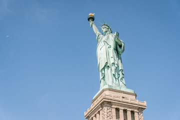 Fototapeta na wymiar The Statue of Liberty in New York City