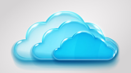 Glass multilayered cloud