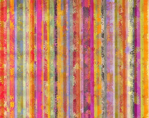 Foto op geborsteld aluminium Surrealisme Verticale kleurrijke lijnen achtergrond