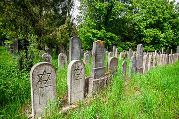  Old jewish cemetery in Vienna, Austria