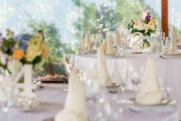wedding table decor