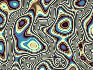 Obraz premium Fractal digital background
