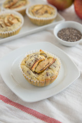 Apfel Vollwert Muffins 