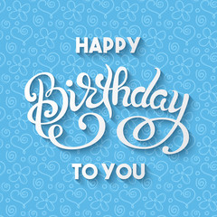 Birthday greeting card