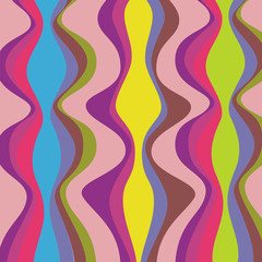 Vector retro background. Vintage 70s style © puckillustrations