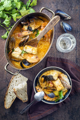 Moqueca de Peixe in Kupfertopf