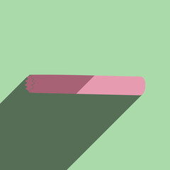 Flat icons with shadow of jumper