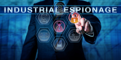 Cyber Agent Touching INDUSTRIAL ESPIONAGE