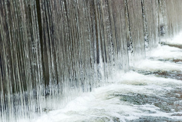 Water drain flow river stream dam